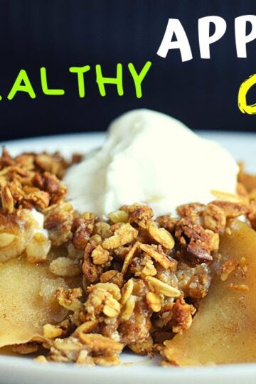 Apple Crisp Recipe (healthy version!)