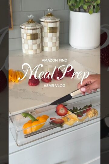 Meal Prep With Me 💕 #asmrrestock #asmrcooking #mealprepideas #amazonfinds2025 #mealprepideas