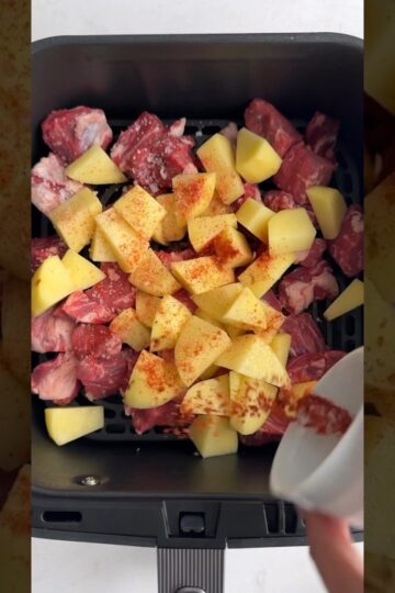 Easy Air Fryer Steak and Potatoes #airfryer #easydinner | Food Dolls