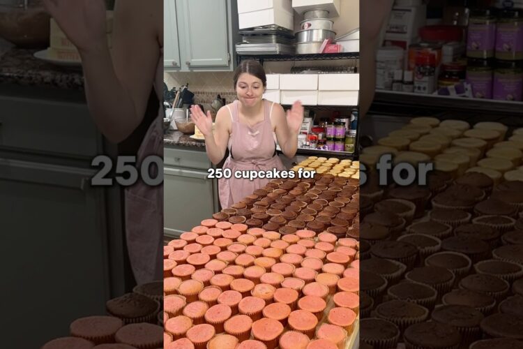 The most cupcakes I’ve ever made!!