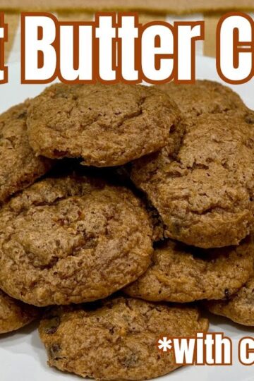 Low Carb Peanut Butter Chocolate Chip Cookies Recipe - No Special Keto Flour Needed