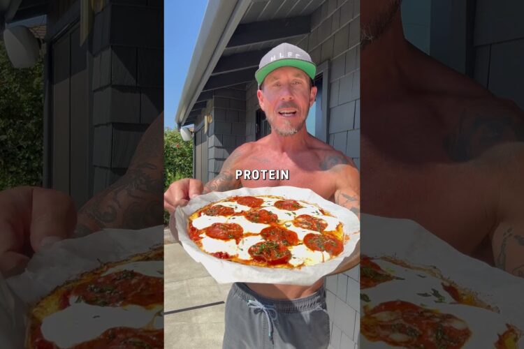Low-Carb PIZZA recipe that Tastes INSANE! (Easy & Delicious!) #shorts #lowcarb #lowcarbrecipes