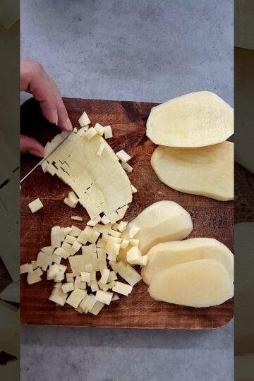 Quick and Easy Dinner with Potatoes #food #dinner #recipe #quickrecipe #shorts