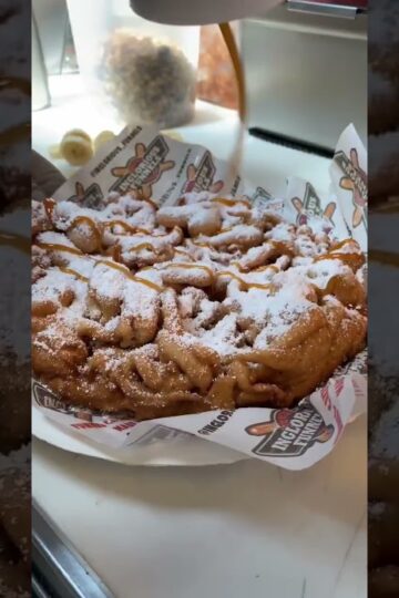 Insane loaded funnel cake!