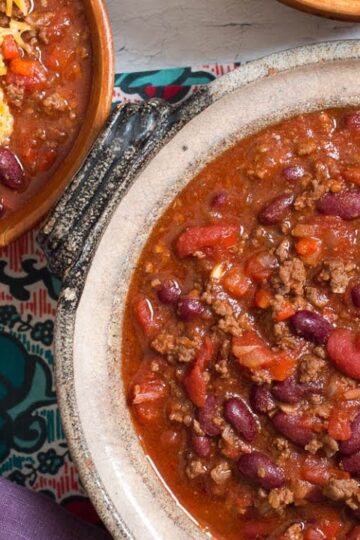 Easy, Simple, and Delicious Beef and Bean Chili Recipe - EatSimpleFood.com