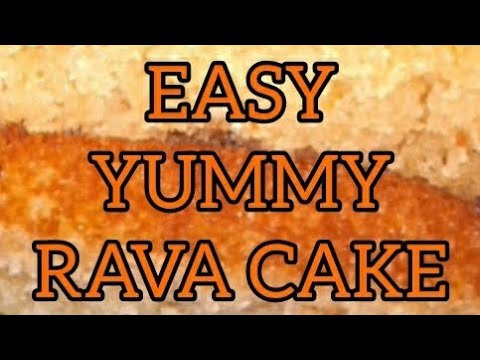 Simple Easy Eggless Yummy Rava Cake. #shorts #youtubeshorts