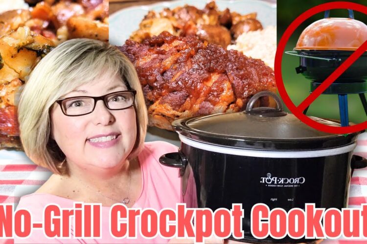 Beat The Heat 🔥 NO Grill Summer Crockpot Recipes: Easy NO SWEAT Cookout & BBQ-Inspired Dishes! 🌞🍗