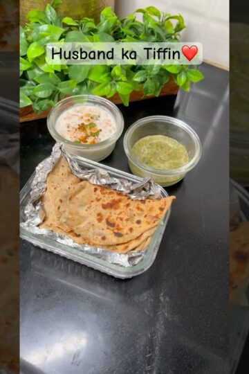 Day159-Husband ka Tiffin❤️#lunch #lunchideas #tiffin #tiffinrecipe #recipe #foodvlog #food #shorts