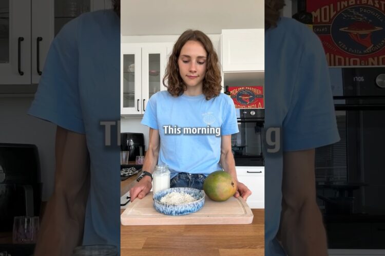 Mango sticky rice for one😋🫶