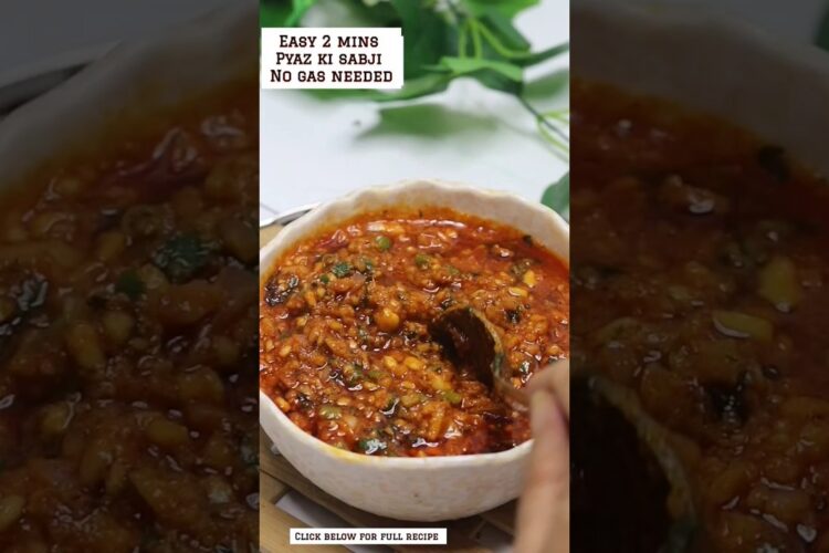 easy 2 mins pyaz ki sabji|dinner recipes|new sabzi recipe|instant sabji recipe|pyaz ki sabji|sabzi