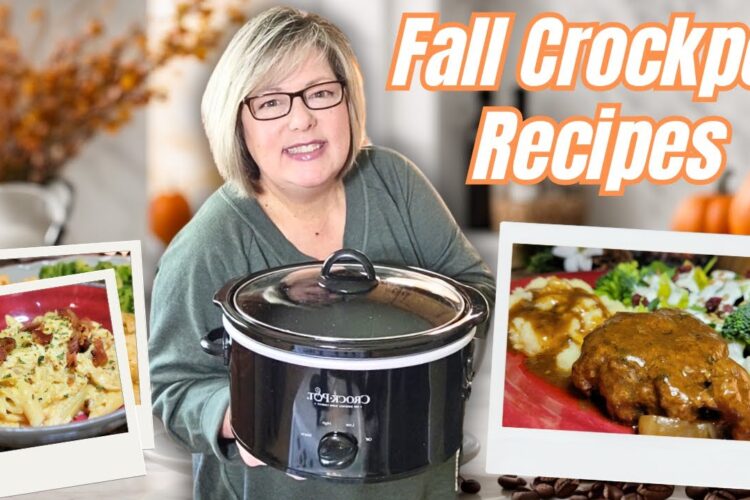 10 MUST TRY CROCKPOT RECIPES TO KICK OFF FALL! EASY SLOW COOKER MEALS FOR BUSY REAL LIFE FAMILIES