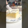 Tres Leches Cake. #shorts #tresleches #treslechescake #treslechescakerecipe #dessert #recipe