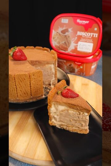 Biscotti Ice cream Cake 🎂