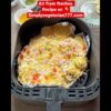 AIR FRYER LOADED NACHOS are perfect for entertaining or a quick snack! So YUM! Recipe link below!