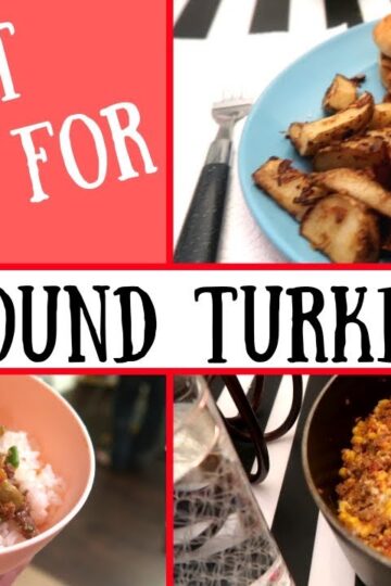 GROUND TURKEY RECIPES! THE BEST WAYS TO MAKE GROUND TURKEY / CHEAP DELICIOUS MEALS!