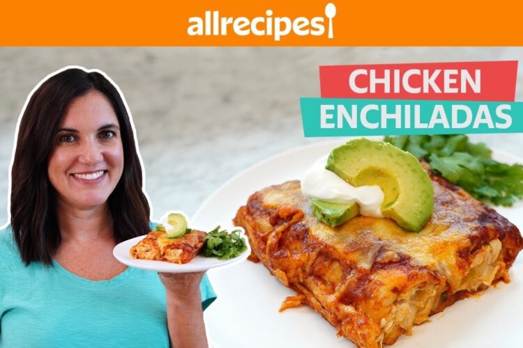 How to Make Easy & Delicious Chicken Enchiladas | Allrecipes