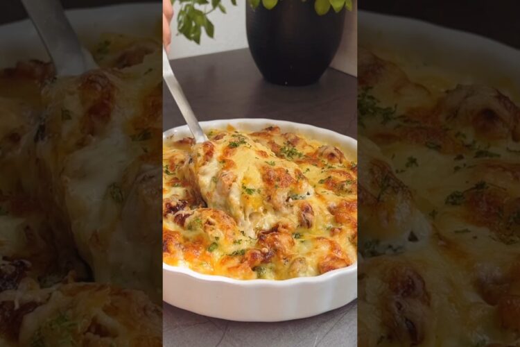 Potato chicken casserole| new potato recipe #easysnacks #easytocook #easyrecipes