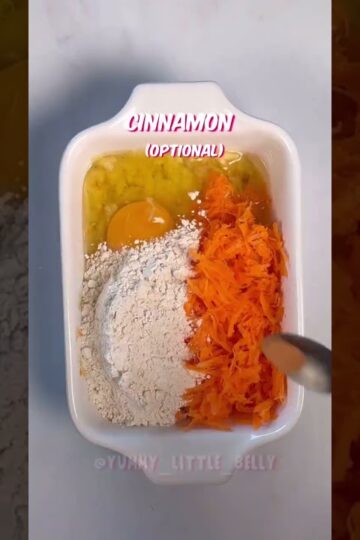 ✨ Save this easy breakfast idea!✨ CARROT & BANANA PANCAKES! 🥕🍌 Ingredients: * 1 small ripe