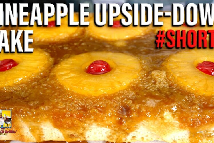 Pineapple Upside-Down Cake #Shorts