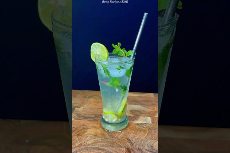 Virgin Mojito Recipe🍹ASMR