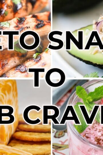 Top 7 Best Keto Snacks to Curb Cravings | Low Carb & High Protein Snacks