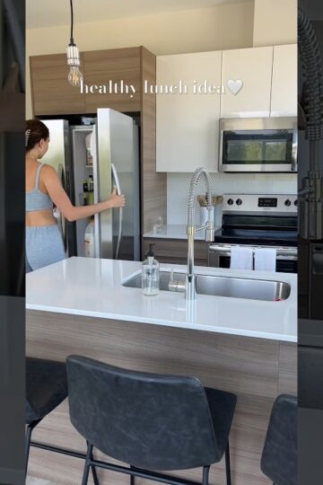 healthy lunch idea🤍 #healthyrecipes #lunchrecipe #healthylifestyle #aesthetic