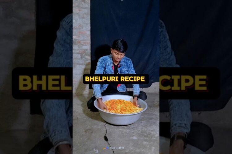 Bhelpuri Ka Full Recipe 🤤 | Chatpate | Day 80/90 | #minivlog #bhelpuri #shorts