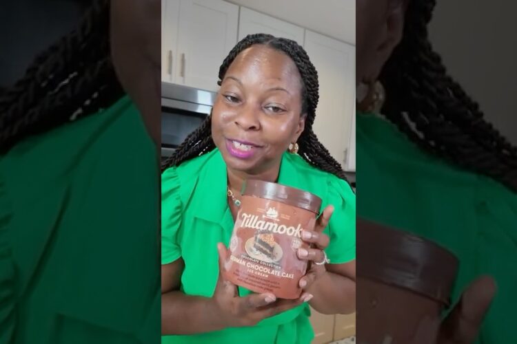 Tillamook German Chocolate Cake Ice Cream Taste Test 🍫🍦 #Shorts #SummerOnShorts