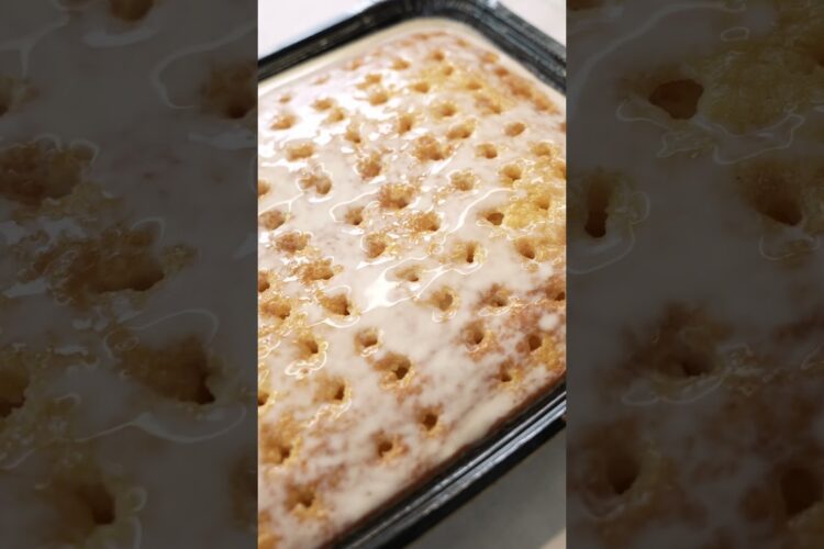 SHAREABLE TRES LECHES CAKE