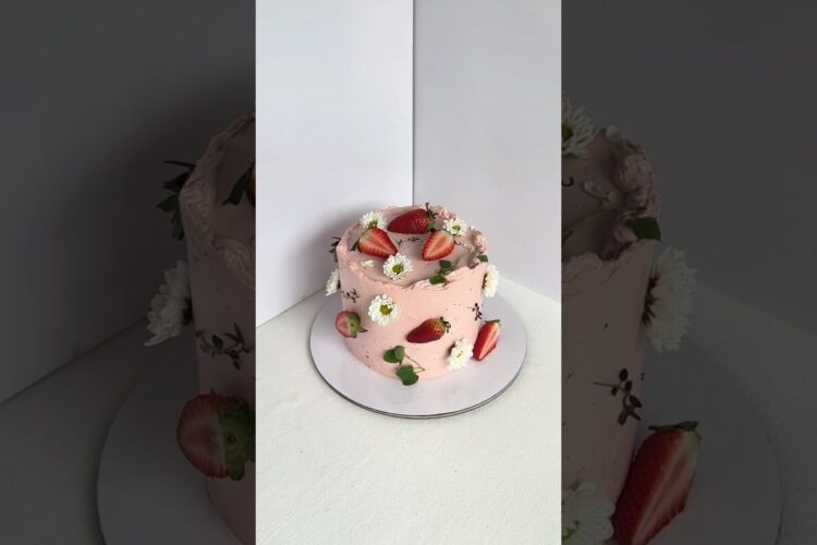 Order for Matcha Strawberry Cake 🧾🍵🍓