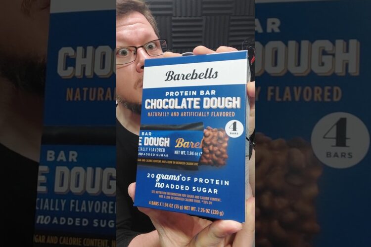 Barebells Chocolate Dough Protein Bar - Quick Honest Food Review