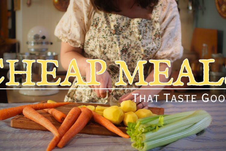 Cooking on a Small Budget | Frugal Recipes from Scratch