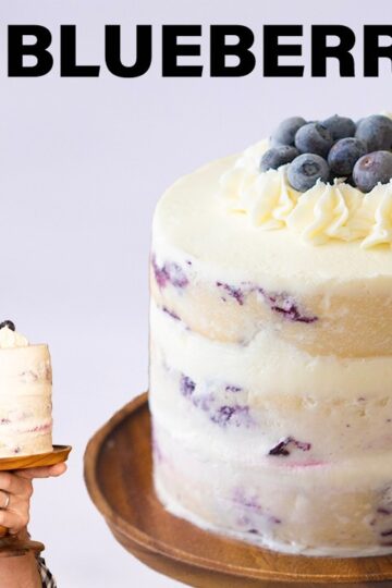Easy Lemon Blueberry Cake Recipe
