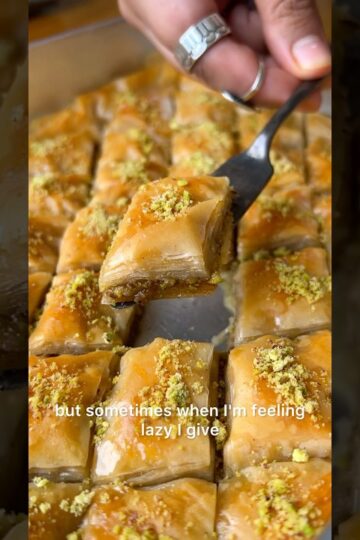 Homemade Baklava in No Time ✨