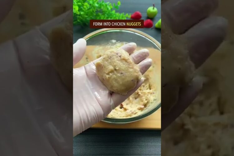 Super Easy Chicken Nuggets Recipe - Fool Proof Chicken Nugget Recipe with  @foodiechina888