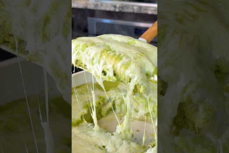 Enchiladas Suizas Verdes #shorts