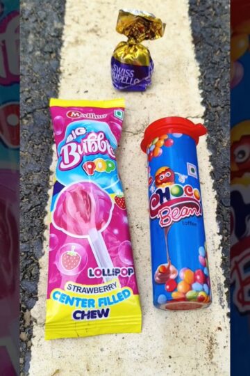 Strawberry lollipop & choco bean & Swiss trupello chocolate #shorts #lollipop #strawberry