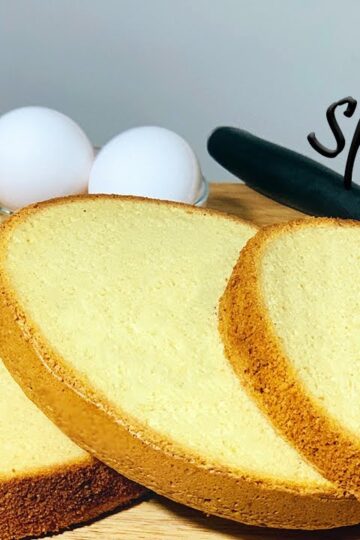 Vanilla Sponge Cake | Sponge Cake Base Recipe | Simple Vanilla Cake | The Perfect Sponge Cake Recipe