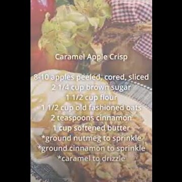 Fall Desserts: this is the best Apple Crisp Recipe! | #shorts