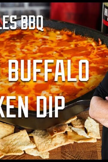 Smoked Buffalo Chicken Dip | Goldens' Cast Iron Cooker | Heath Riles