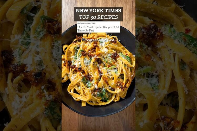 Trying Every Recipe on the NYT Top 50 List | Chili Crisp Fettuccine Alfredo by Genevieve Ko (#46)