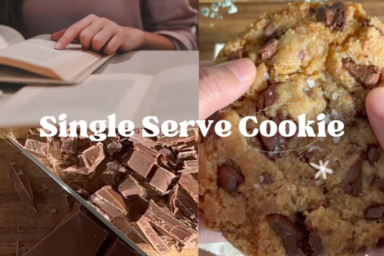 too many cookies? (single serve chocolate chip cookie) #shorts