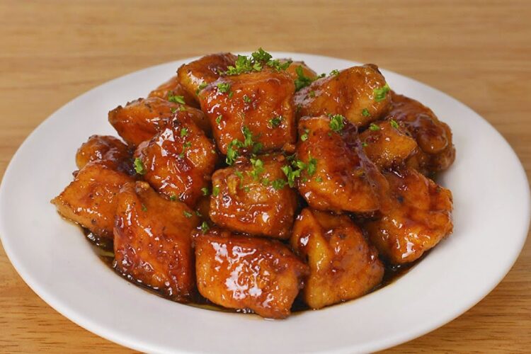 10 MINUTE DINNER! The Best Honey Garlic Chicken Recipe
