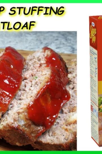The BEST Stove Top Stuffing Meatloaf | Easy Pantry Meatloaf Recipe
