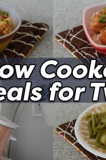 Slow Cooker Meals for Two - Easy Slow Cooker Dinners!