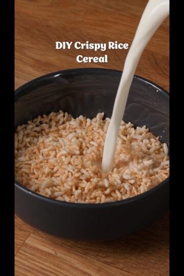 2-Ingredient Magic: Crispy Rice Cereal Made Easy!