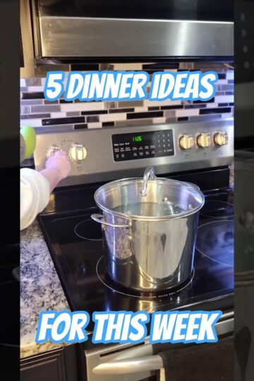 5 Dinner Ideas- Recipes in the Comments