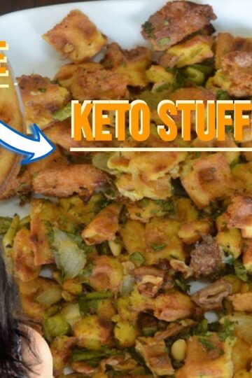 Keto Stuffing | Thanksgiving Side Dishes Keto | Keto Fixings