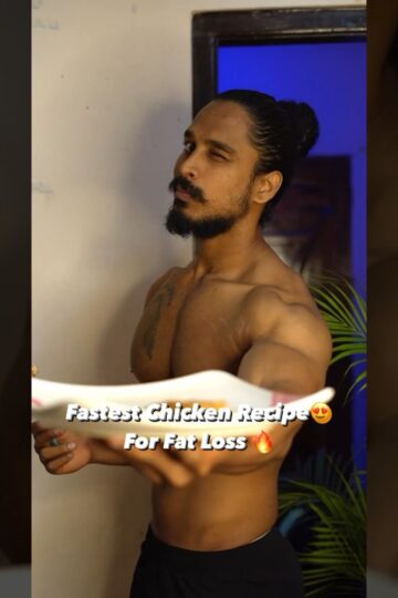 Low calorie, high protein fastest chicken recipe fo fatloss #shorts #fitness