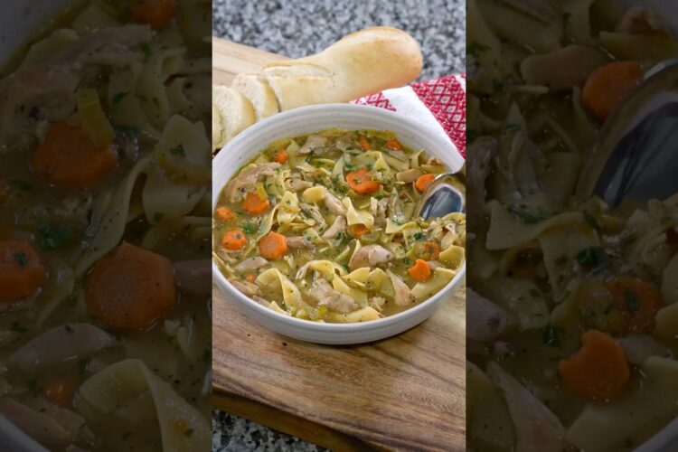 The Best Chicken Noodle Soup that I have ever made!